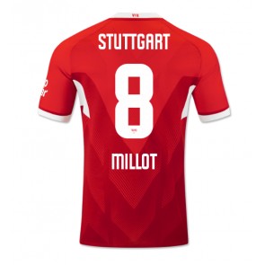 Billiga Stuttgart Enzo Millot #8 Bortatröja 2024-25 Kortärmad